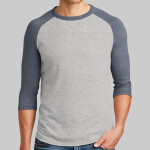Dugout 3/4 Sleeve Vintage 50/50 Tee