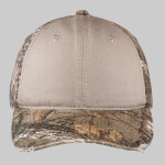 Camo Cap with Contrast Front Panel