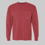 Heavyweight Ring Spun Long Sleeve Pocket Tee